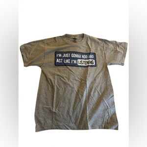Gray Graphic T-Shirt